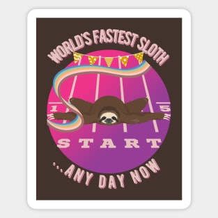 CUTE SLOTH - World's Fastest Sloth - SEIKA by FP Magnet